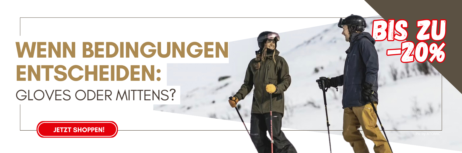 Wenn Bedingungen entscheiden: Gloves oder Mittens?