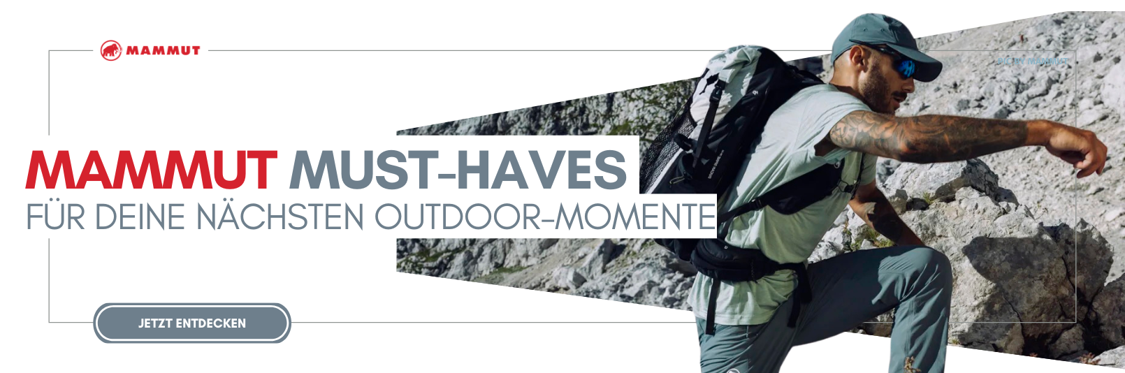 Mammut Must-Haves. Für deine nächsten Outdoor-Momente