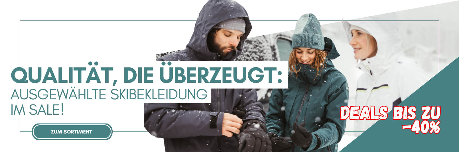 Qualität, die überzeugt: Ausgewählte Skibekleidung im Sale!
