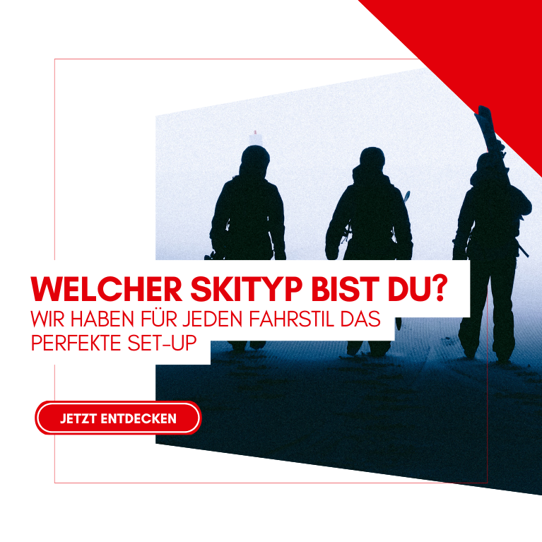 Welcher Skityp bist du? Wir haben für jeden Fahrstil das perfekte Set-Up