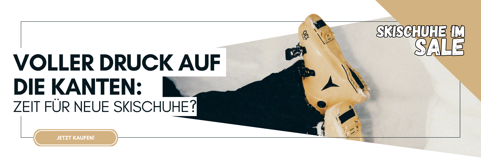 Voller Druck auf die Kante: Zeit für neue Skischuhe?