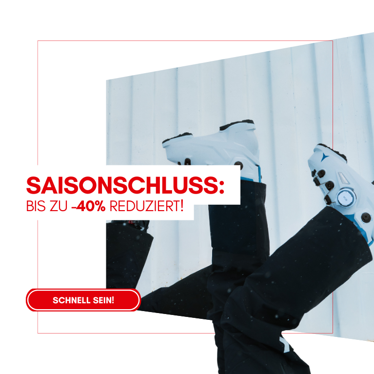 Saisonschluss: Bis zu -40% reduziert!