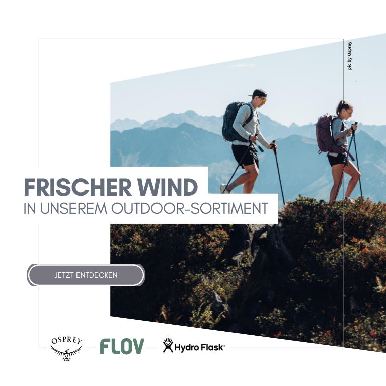 Frischer Wind in unserem Outdoor-Sortiment