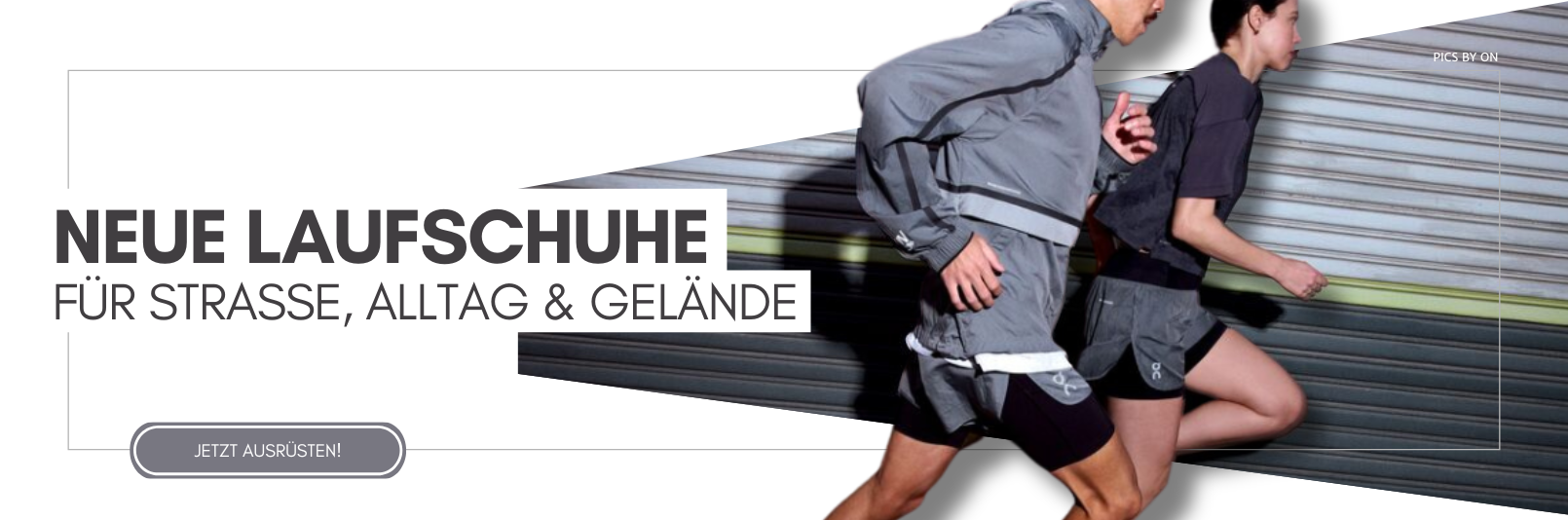 Neue Laufschuhe für Straße, Alltag und Gelände