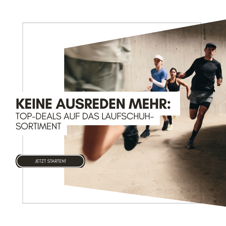 Keine Ausreden mehr: Top-Deals auf das Laufschuh-Sortiment