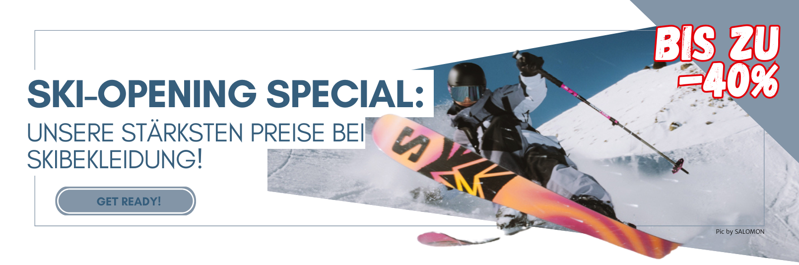 Ski-Opening Special: Unsere stärksten Preise bei Skibekleidung