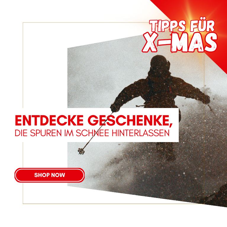 Tipps für X-Mas: Entdecke Geschenke, die Spuren im Schnee hinterlassen.